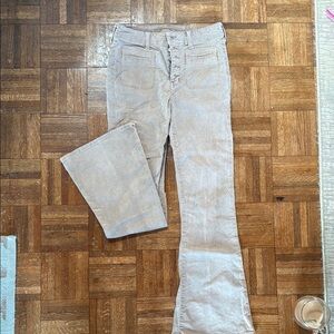 American Eagle, Beige Corduroy Pants